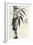 Sumi Bamboo Cream-Chris Paschke-Framed Art Print