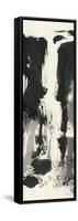 Sumi Waterfall View IV Panel-Chris Paschke-Framed Stretched Canvas