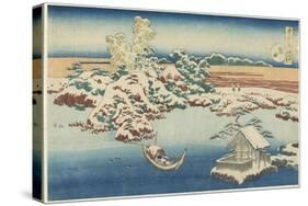 Sumida, C. 1833-Katsushika Hokusai-Stretched Canvas