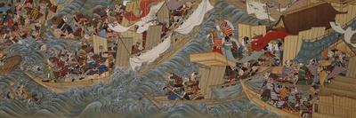 The Conquest of Korea by Empress Jingu-Sumiyoshi Hiroyuki-Stretched Canvas