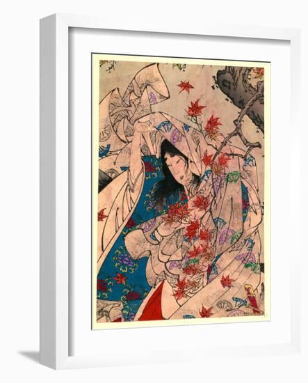 Sumiyoshi No Meigetsu-Tsukioka Yoshitoshi-Framed Giclee Print