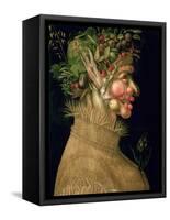 Summer, 1563-Giuseppe Arcimboldo-Framed Stretched Canvas