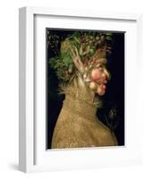 Summer, 1563-Giuseppe Arcimboldo-Framed Giclee Print