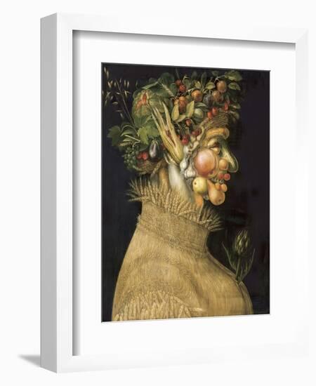 Summer, 1563-Giuseppe Arcimboldo-Framed Art Print