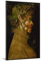 Summer, 1563-Giuseppe Arcimboldo-Mounted Giclee Print