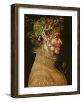 Summer, 1563-Giuseppe Arcimboldo-Framed Giclee Print