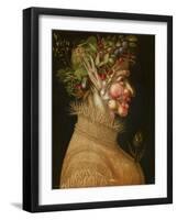 Summer, 1563-Giuseppe Arcimboldo-Framed Giclee Print