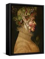 Summer, 1563-Giuseppe Arcimboldo-Framed Stretched Canvas