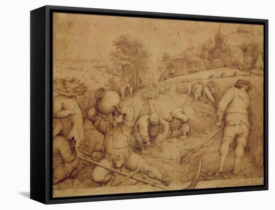 Summer, 1568-Pieter Bruegel the Elder-Framed Stretched Canvas