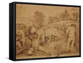 Summer, 1568-Pieter Bruegel the Elder-Framed Stretched Canvas