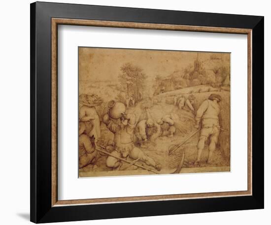 Summer, 1568-Pieter Bruegel the Elder-Framed Giclee Print