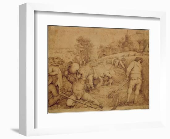 Summer, 1568-Pieter Bruegel the Elder-Framed Giclee Print