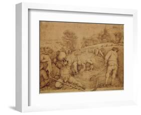 Summer, 1568-Pieter Bruegel the Elder-Framed Giclee Print