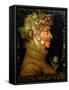 Summer, 1573-Giuseppe Arcimboldo-Framed Stretched Canvas