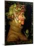 Summer, 1573-Giuseppe Arcimboldo-Mounted Giclee Print