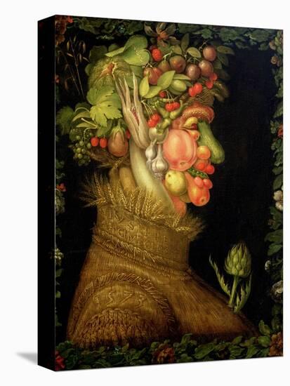 Summer, 1573-Giuseppe Arcimboldo-Stretched Canvas