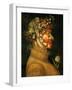 Summer, 1573-Giuseppe Arcimboldo-Framed Giclee Print