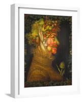 Summer, 1573-Giuseppe Arcimboldo-Framed Giclee Print