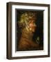 Summer, 1573-Giuseppe Arcimboldo-Framed Giclee Print