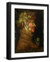 Summer, 1573-Giuseppe Arcimboldo-Framed Giclee Print