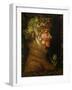 Summer, 1573-Giuseppe Arcimboldo-Framed Giclee Print