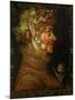 Summer, 1573-Giuseppe Arcimboldo-Mounted Giclee Print