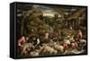 Summer, 1576-Francesco Bassano-Framed Stretched Canvas