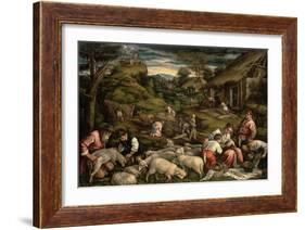 Summer, 1576-Francesco Bassano-Framed Giclee Print