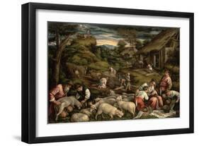 Summer, 1576-Francesco Bassano-Framed Giclee Print