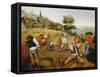 Summer, 1590-Pieter Bruegel the Elder-Framed Stretched Canvas