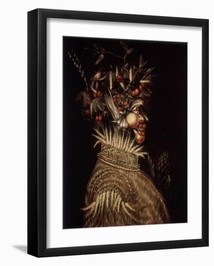 Summer, 16th Century-Giuseppe Arcimboldo-Framed Giclee Print