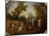 Summer, 1738-Nicolas Lancret-Mounted Giclee Print