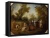 Summer, 1738-Nicolas Lancret-Framed Stretched Canvas