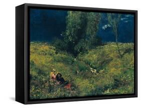 Summer, 1872-Hans Thoma-Framed Stretched Canvas