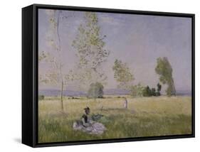 Summer, 1874-Claude Monet-Framed Stretched Canvas