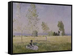 Summer, 1874-Claude Monet-Framed Stretched Canvas