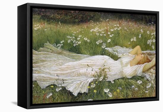 Summer, 1895-Walter Crane-Framed Stretched Canvas