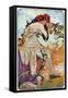 Summer, 1899-Alphonse Mucha-Framed Stretched Canvas