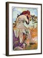 Summer, 1899-Alphonse Mucha-Framed Giclee Print