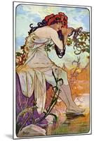 Summer, 1899-Alphonse Mucha-Mounted Giclee Print