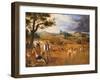 Summer, 18th Century French School-null-Framed Art Print