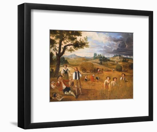 Summer, 18th Century French School-null-Framed Art Print