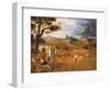 Summer, 18th Century French School-null-Framed Art Print