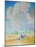Summer, 1922-Boris Michaylovich Kustodiev-Mounted Giclee Print