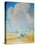 Summer, 1922-Boris Michaylovich Kustodiev-Stretched Canvas