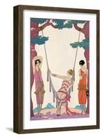 'Summer', 1925-Georges Barbier-Framed Giclee Print