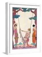 'Summer', 1925-Georges Barbier-Framed Giclee Print