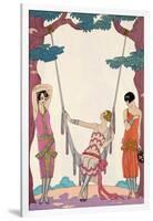 'Summer', 1925-Georges Barbier-Framed Giclee Print