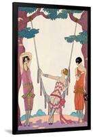 'Summer', 1925-Georges Barbier-Framed Giclee Print