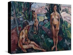 Summer, 3 women, 1913-Nikolai Astrup-Stretched Canvas